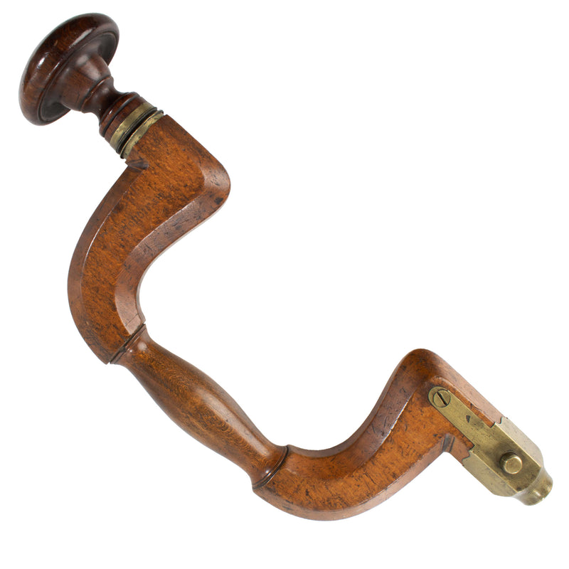 Beech and Brass Brace with Mahogany Head