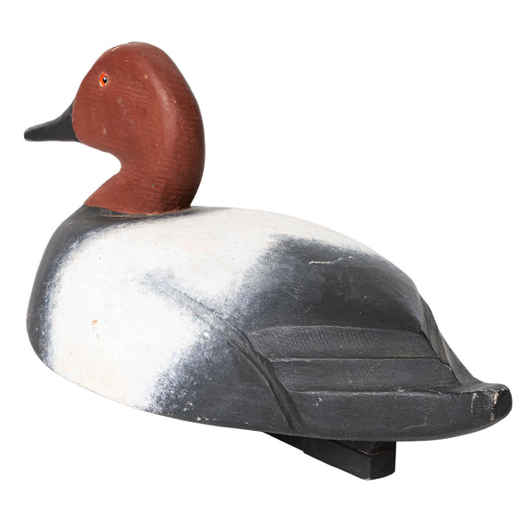 LM Signed Painted Duck Decoy