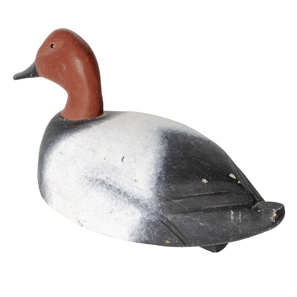 LM Signed Painted Duck Decoy