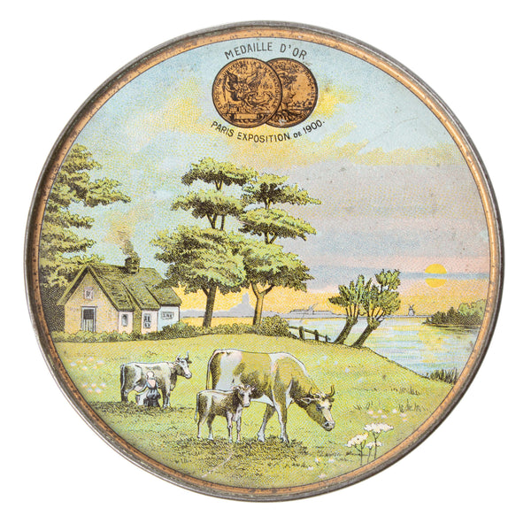 Round J.H. Eyssen Oosthuizen Holland Tin