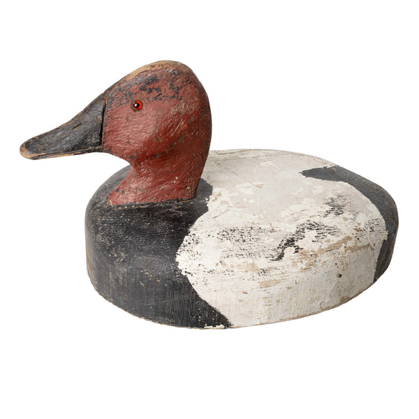 Rustic Flat Duck Decoy