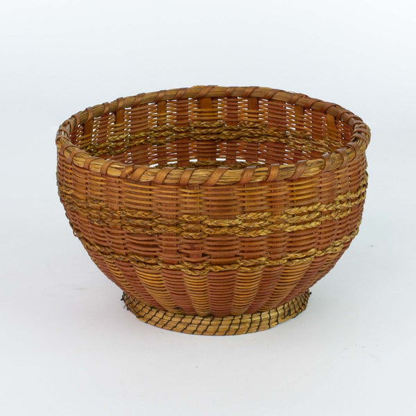 Round Two-Tone Basket