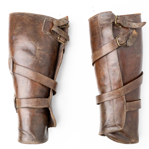 Leather Polo Shin Guards